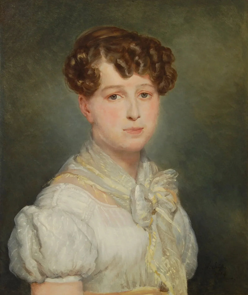 Porträt einer jungen Frau - Ary Scheffer