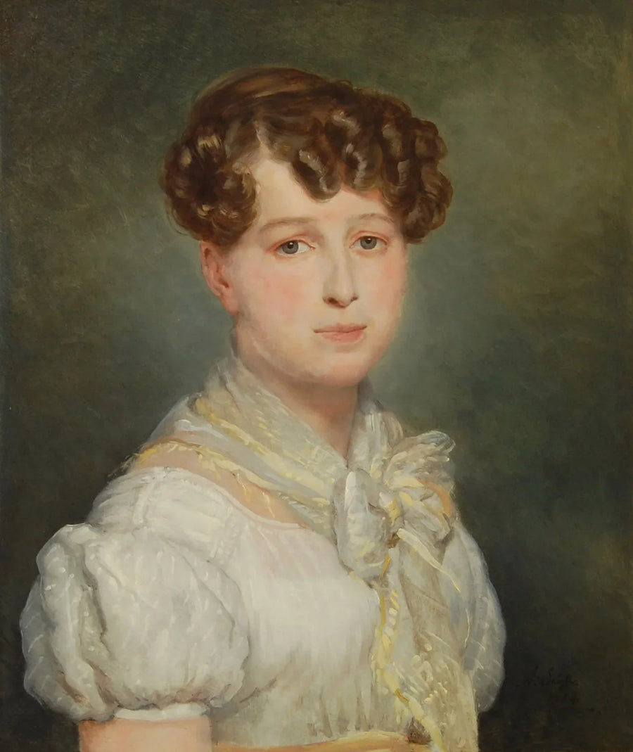 Porträt einer jungen Frau - Ary Scheffer