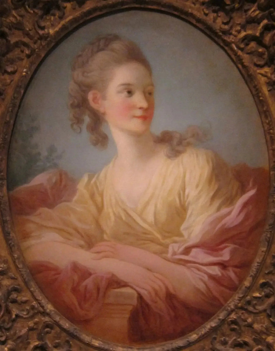 Portrait einer jungen Frau, genannt Gabrielle de Caraman, Marquise de la Fare - Jean-Honoré Fragonard