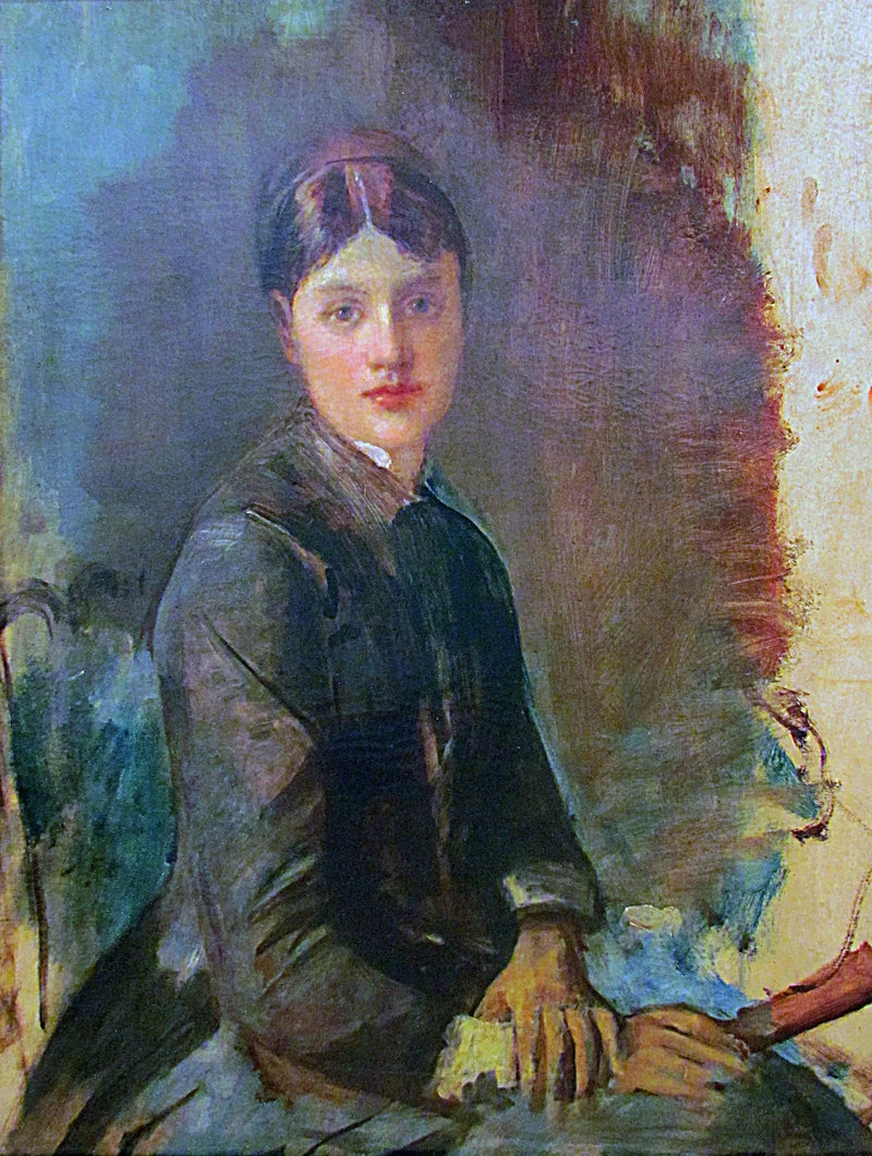 Porträt einer jungen Frau - Henri de Toulouse-Lautrec
