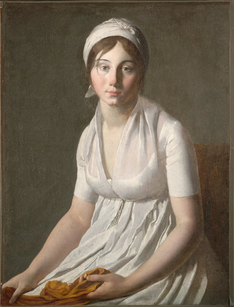 Porträt einer jungen Frau - Jacques-Louis David