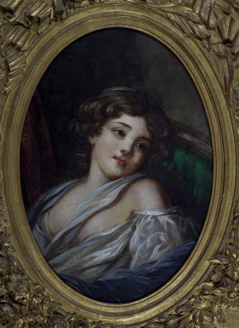 Porträt einer jungen Frau - Jean-Baptiste Greuze