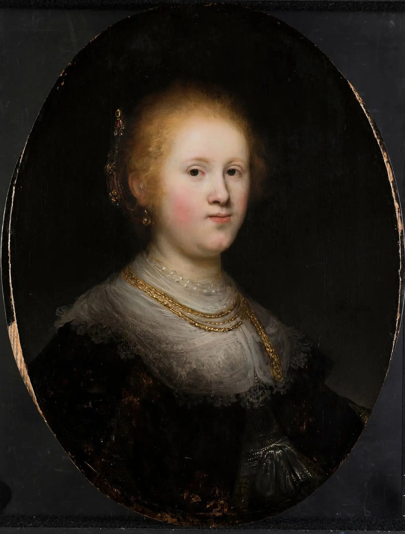 Porträt einer jungen Frau - Rembrandt