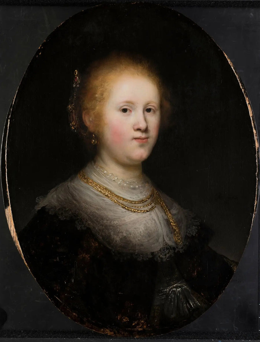 Porträt einer jungen Frau - Rembrandt