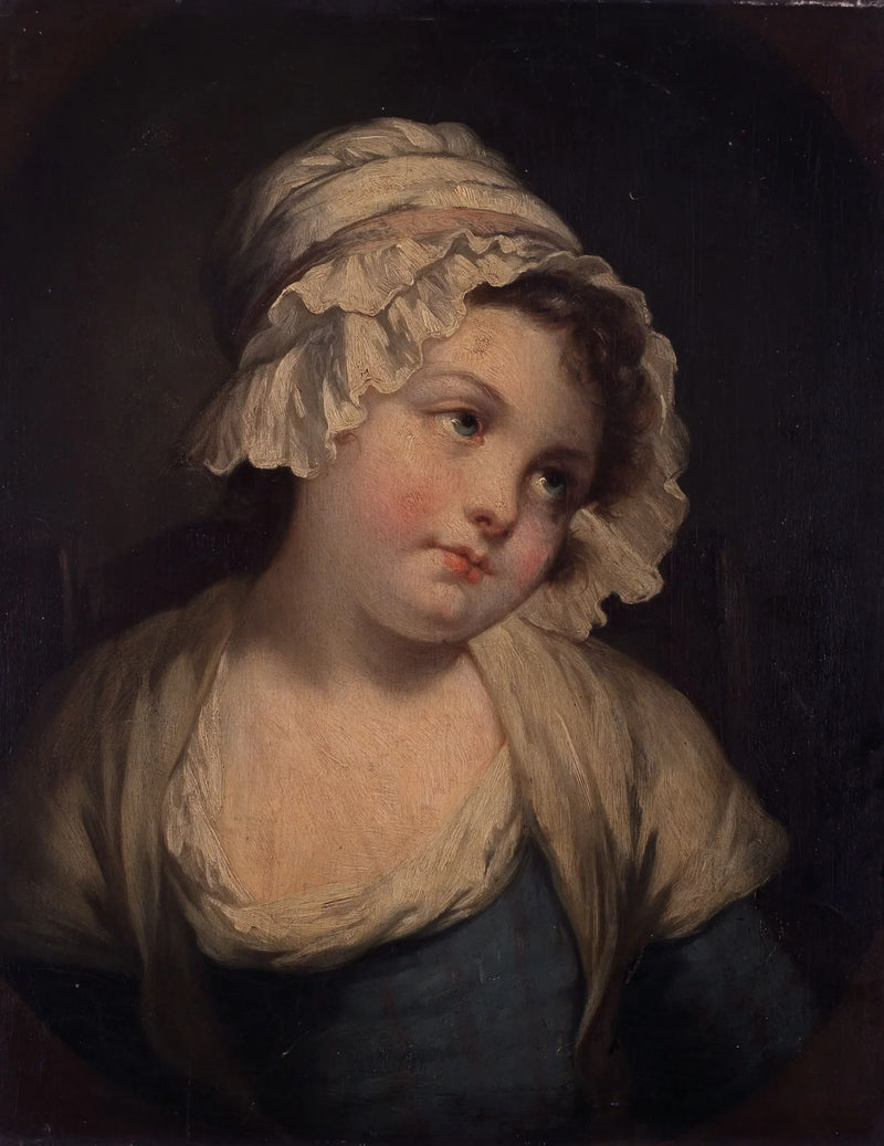 Porträt eines jungen Mädchens - Jean-Baptiste Greuze