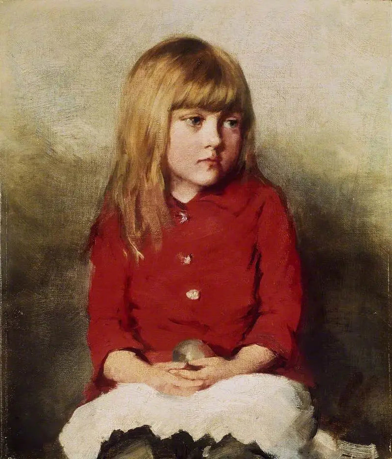 Portrait eines jungen Mädchens - John Everett Millais