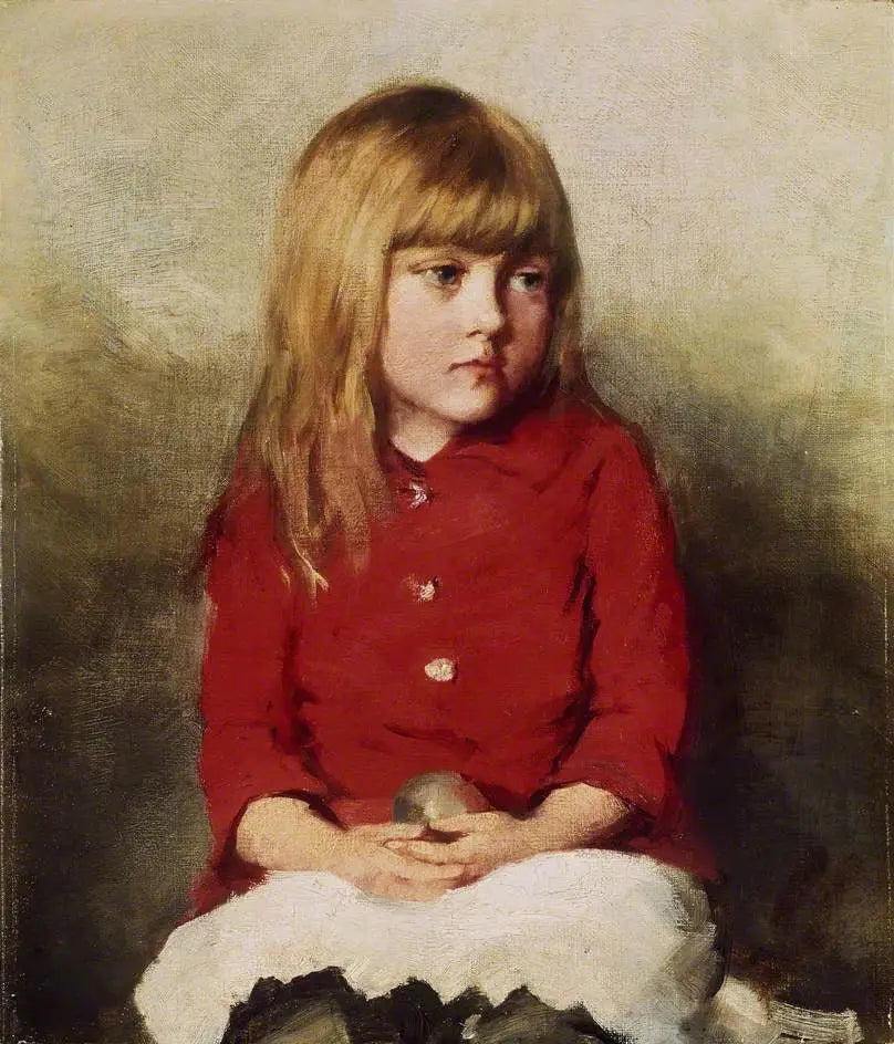Portrait eines jungen Mädchens - John Everett Millais