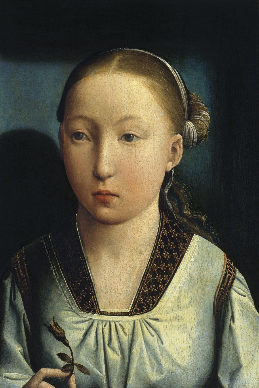 Porträt eines jungen Mädchens - Juan de Flandes