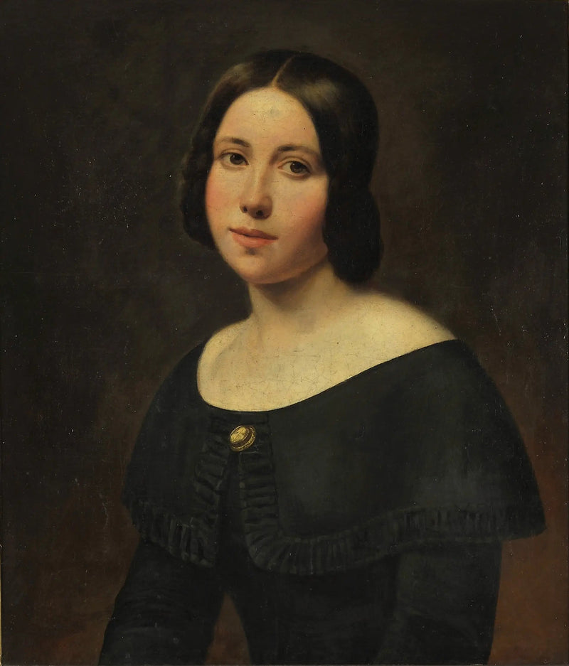 Portrait einer jungen Frau - Ludwig Knaus