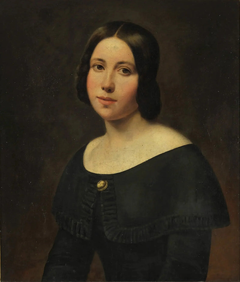 Portrait einer jungen Frau - Ludwig Knaus