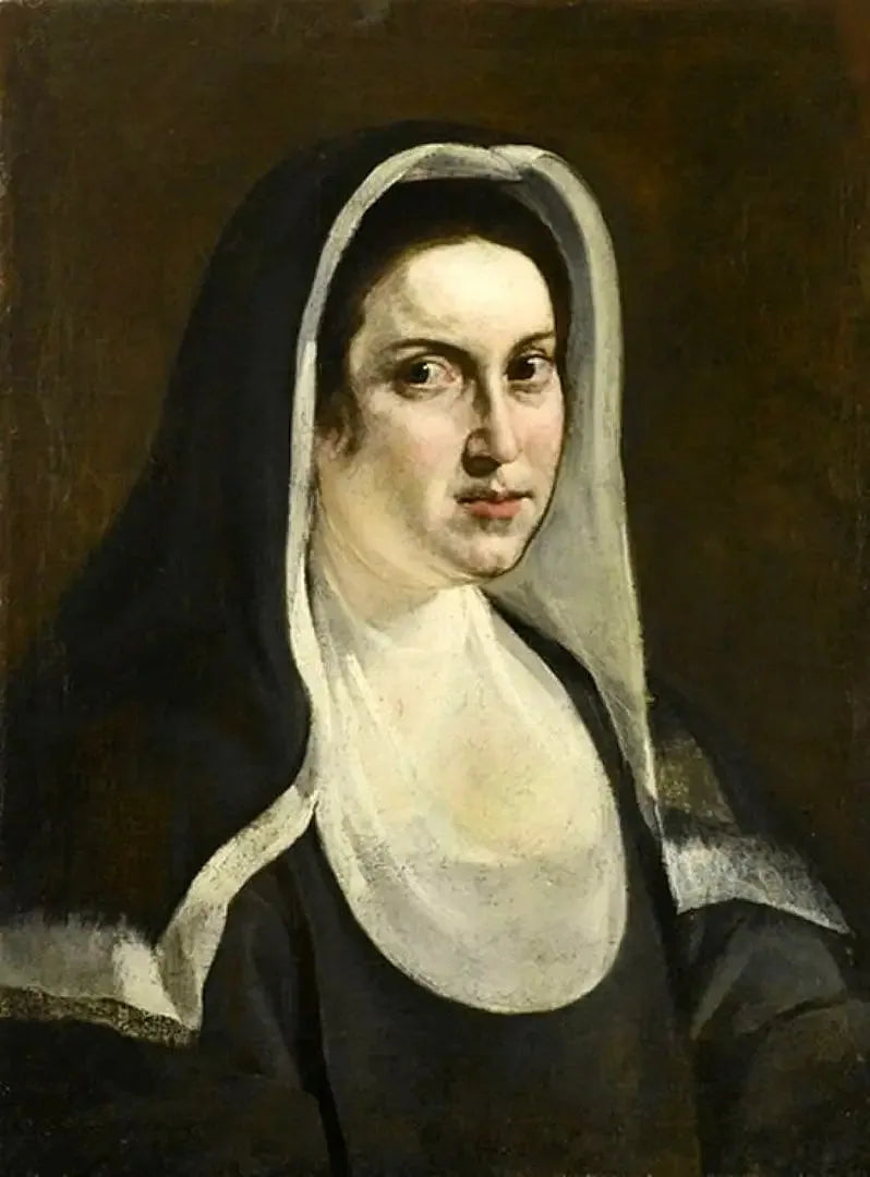 Portrait einer Nonne - Artemisia Gentileschi