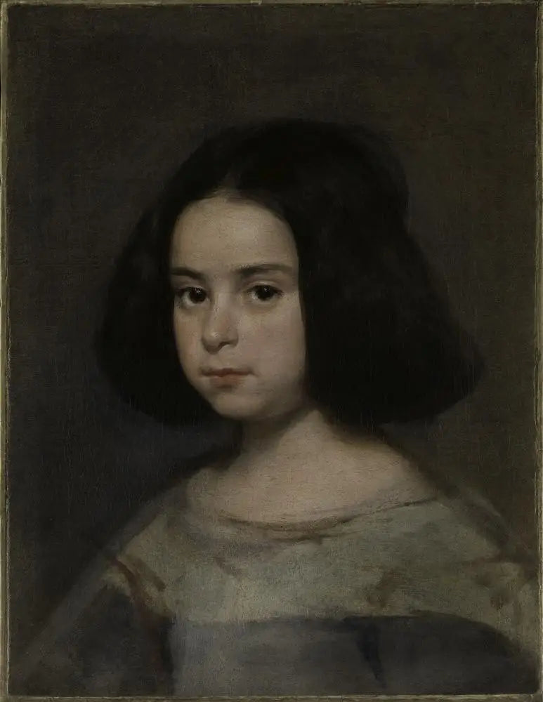 Portrait eines kleinen Mädchens - Diego Velázquez