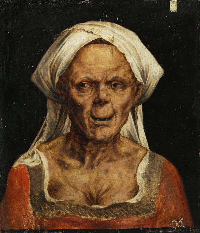 Porträt einer alten Frau - Quentin Metsys