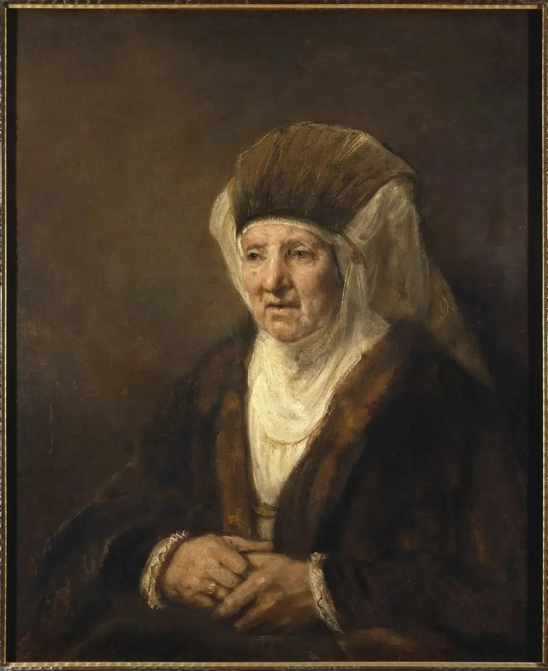 Porträt einer alten Frau - Rembrandt