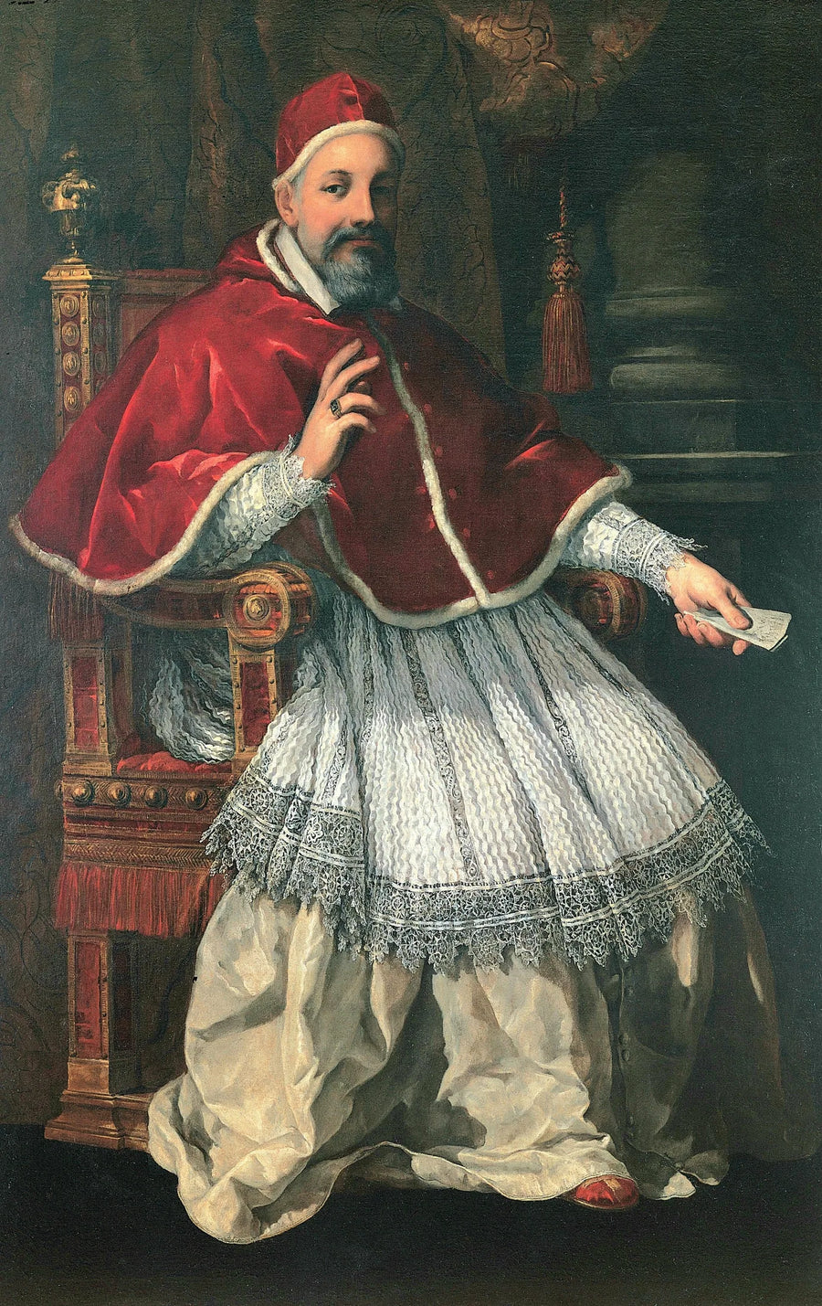 Porträt von Urbain VIII - Pietro da Cortona