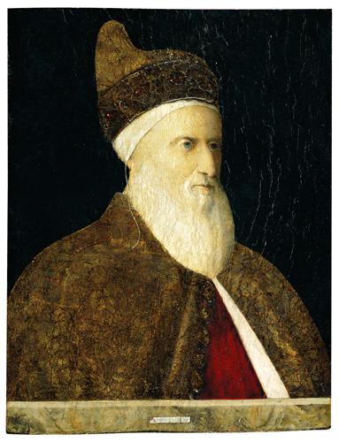 Porträt von Agostino Barbarigo (ca. 1420-1501) - Gentile Bellini