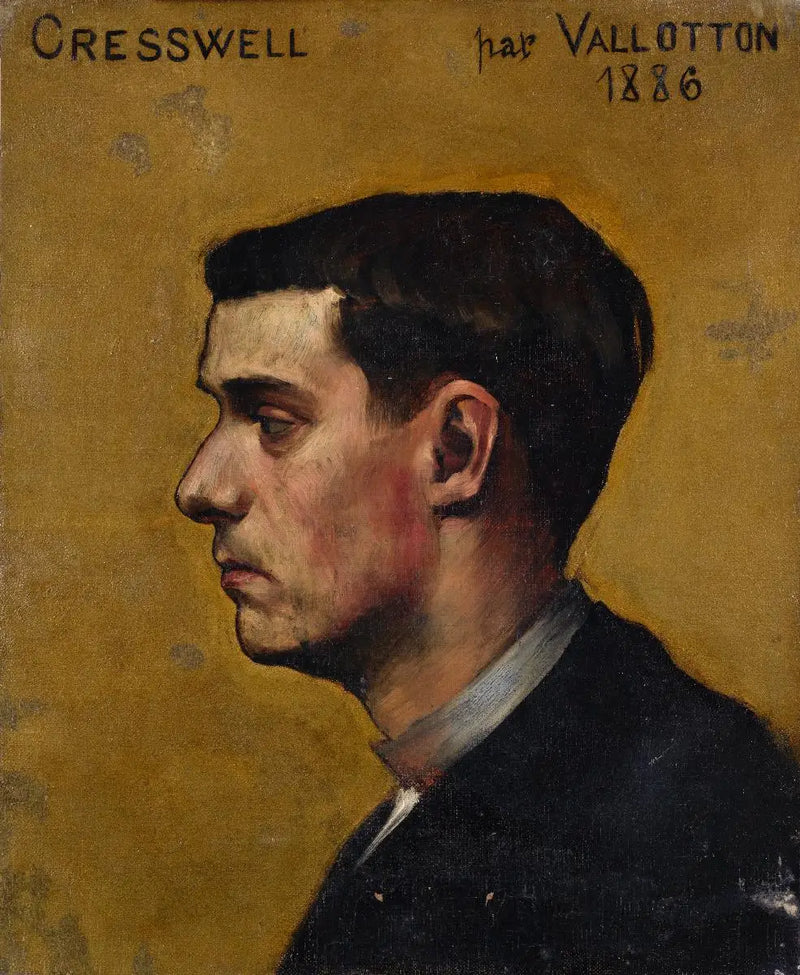 Portrait von Albert Cresswell - Félix Vallotton