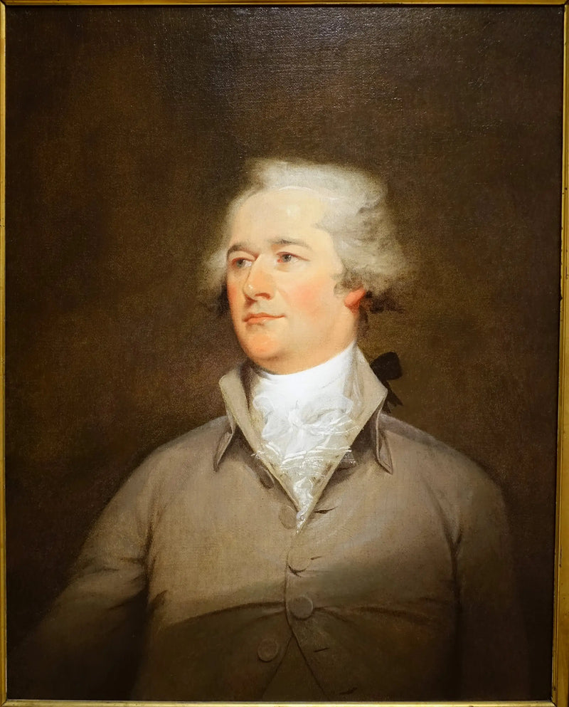 Portrait von Alexander Hamilton - John Trumbull