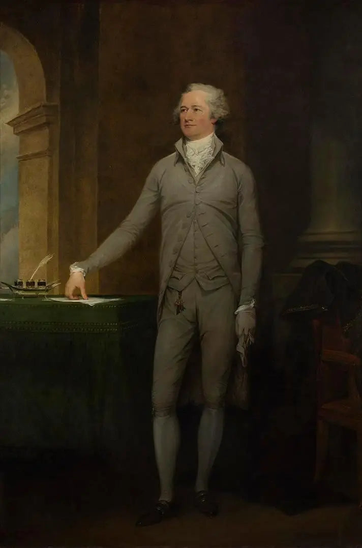 Portrait von Alexander Hamilton - John Trumbull