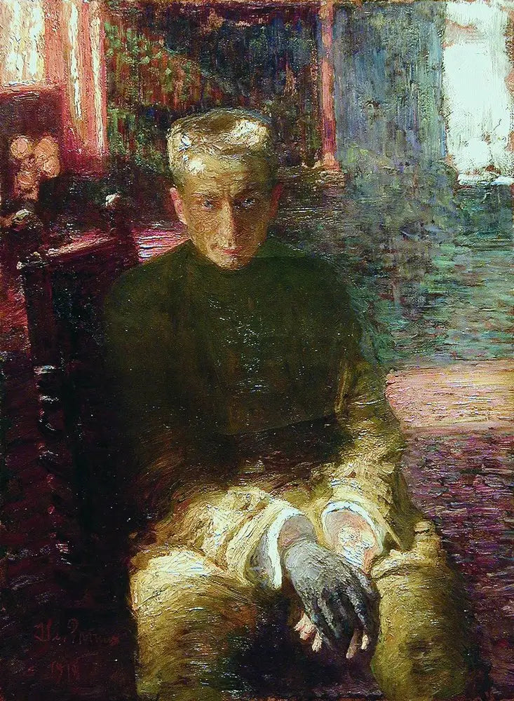 Porträt von Alexandre Kerenski - Ilya Repin