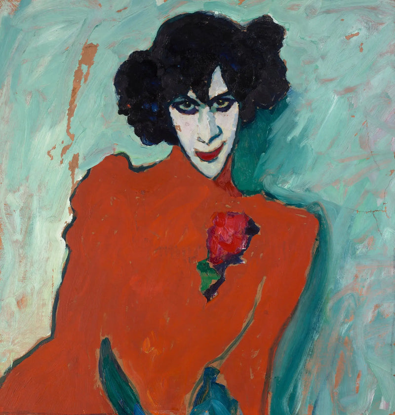 Portrait von Alexandre Sakharoff - Alexej von Jawlensky