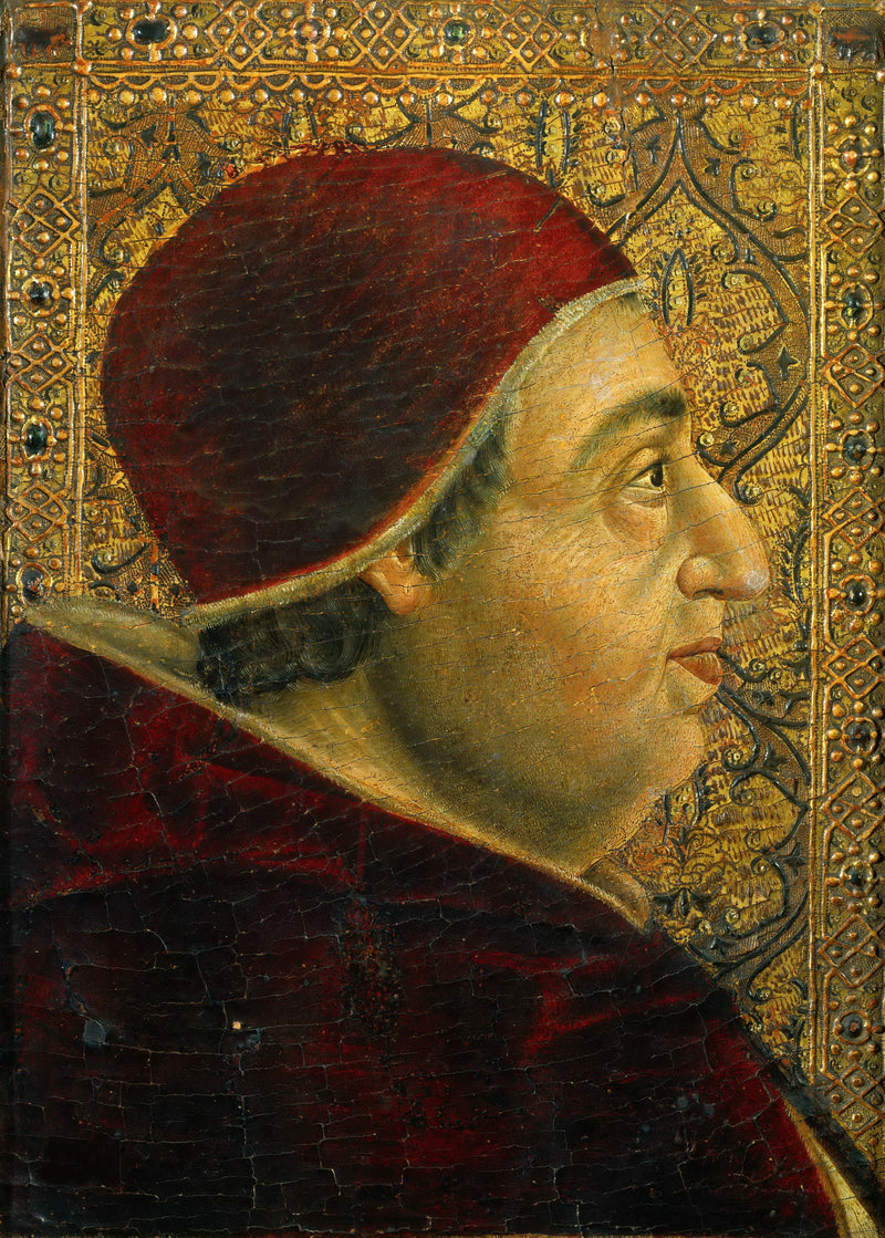 Porträt von Alexander VI. (Borgia, 1492-1503) - Pedro Berruguete