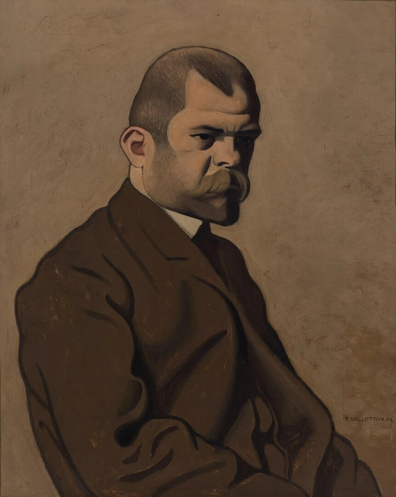 Portrait von Ambroise Vollard - Félix Vallotton