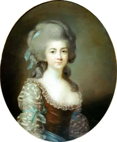 Porträt von Antoinette Saint-Huberty (1756-1812), französische Schauspielerin. - Élisabeth Vigée Le Brun