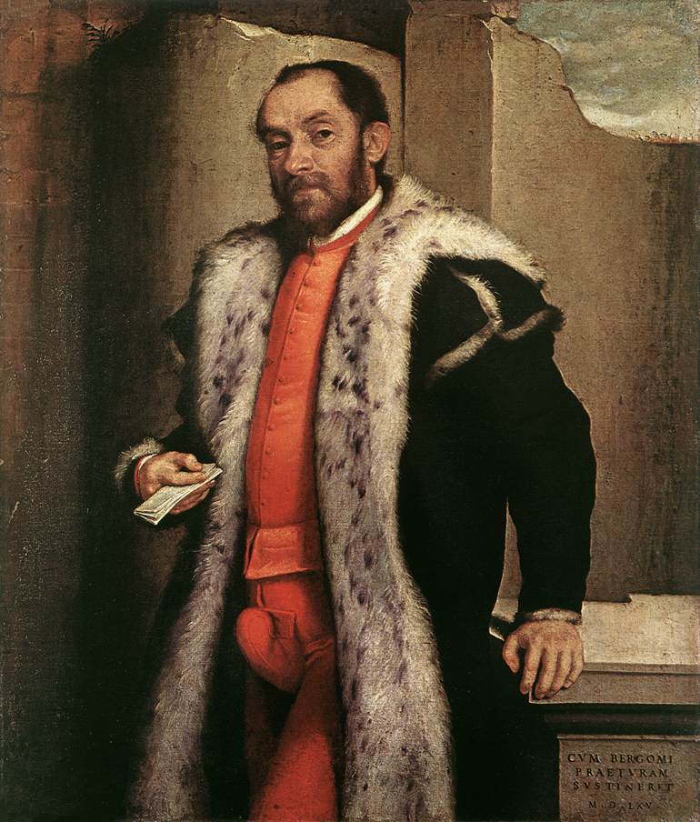 Portrait von Antonio Navagero - Giovanni Battista Moroni