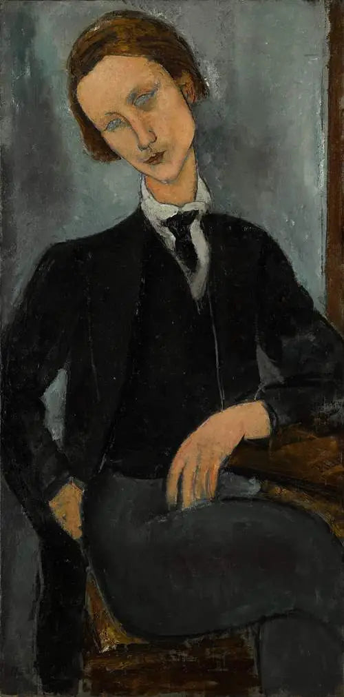 Porträt von Baranowski - Amedeo Modigliani