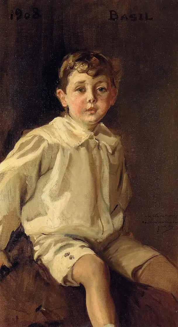 Porträt von Basil Mundy - Joaquín Sorolla