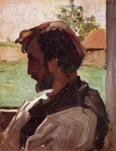 Portrait de Bazille - Claude Monet image 1 reproduction réalisée par Alpha Reproduction