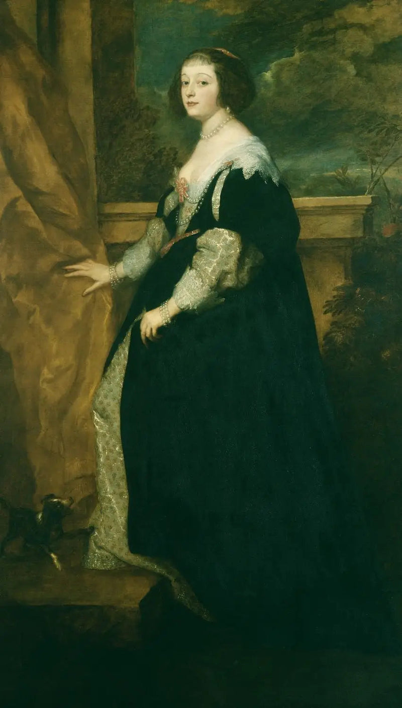 Portrait von Béatrice de Cusance, Prinzessin von Cante-Croix - Antoine van Dyck