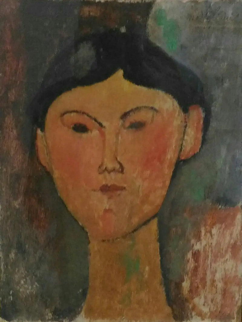 Porträt von Béatrice Hastings - Amedeo Modigliani