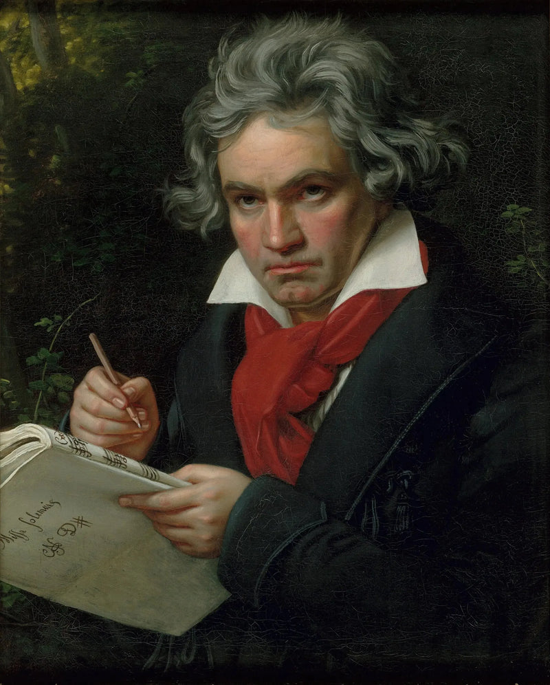 Portrait von Beethoven - Joseph Karl Stieler
