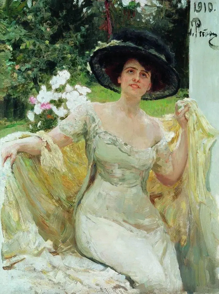 Portrait de Bella Gorskaya - Ilya Repin - Alpha Reproduction