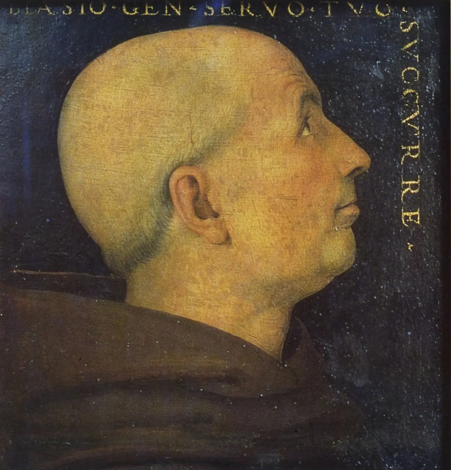 Porträt von Biagio Milanesi - Pietro Perugino