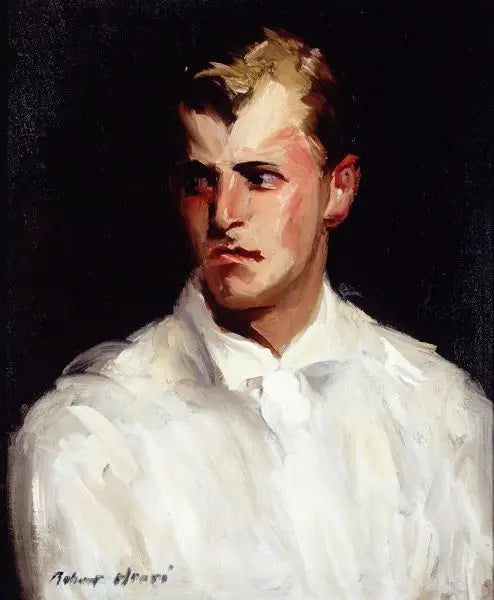 Portrait de Carl Sprinchorn - Robert Henri image 1 copie peinte à la main à l’huile
