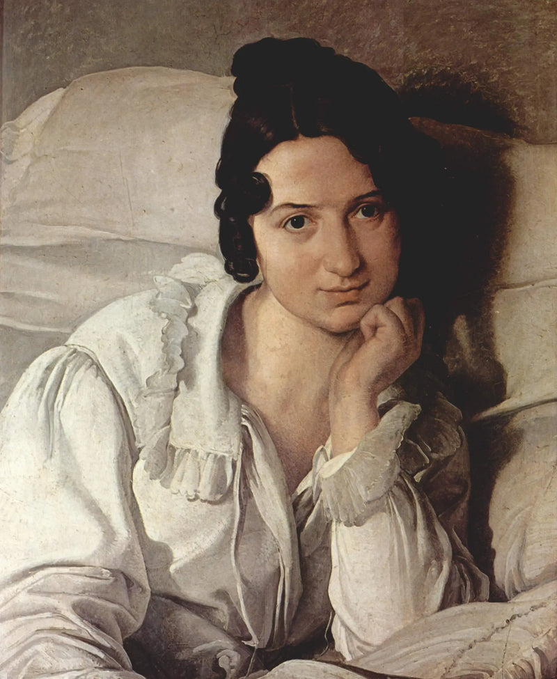 Portrait von Carolina Zucchi - Francesco Hayez