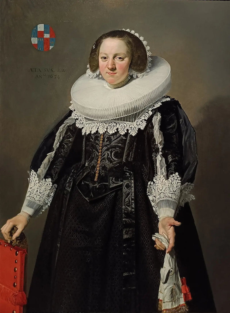 Portrait von Catharina Brugman - Frans Hals