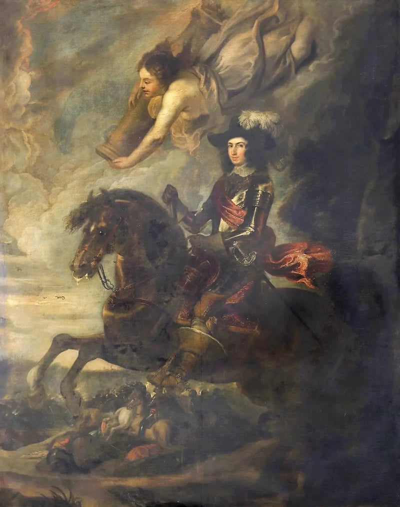 Porträt von Charles Colonna, Herzog von Marsi zu Pferd - Peter Paul Rubens