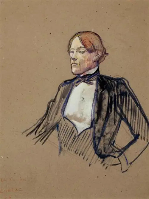 Porträt von Charles Conder - Henri de Toulouse-Lautrec