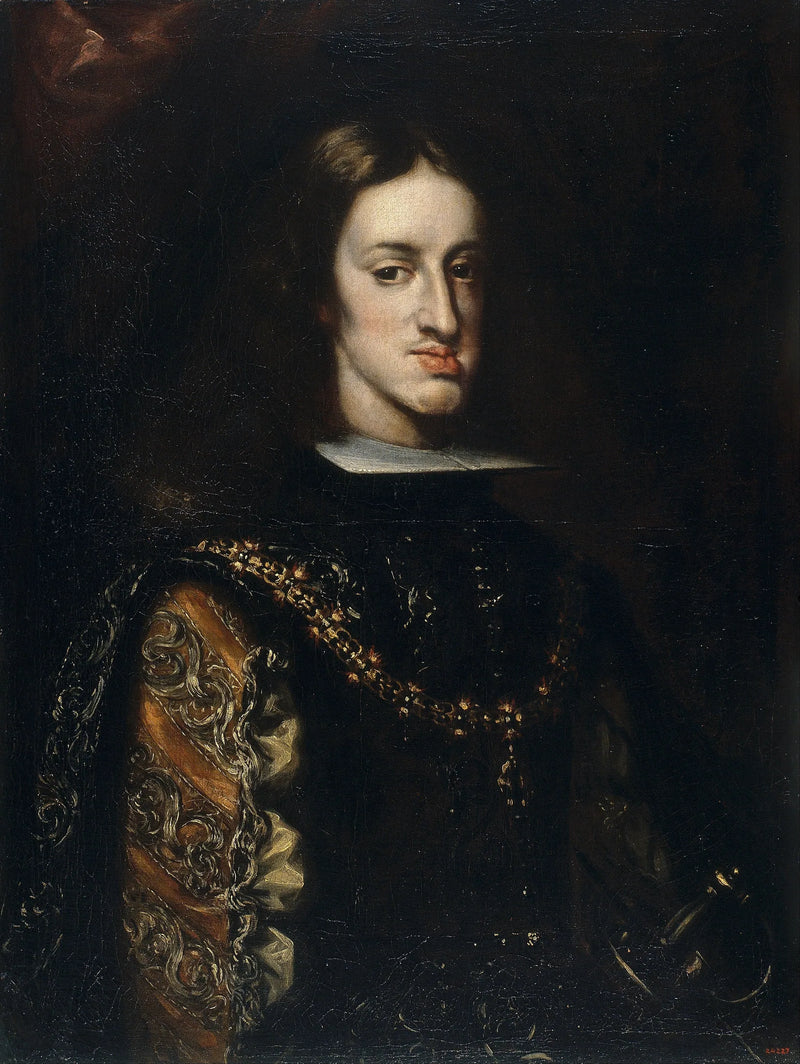 Porträt von Karl II. - Claudio Coello