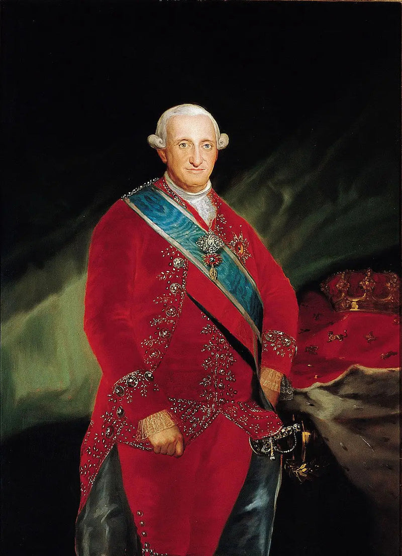 Porträt von Karl IV. von Spanien - Francisco de Goya