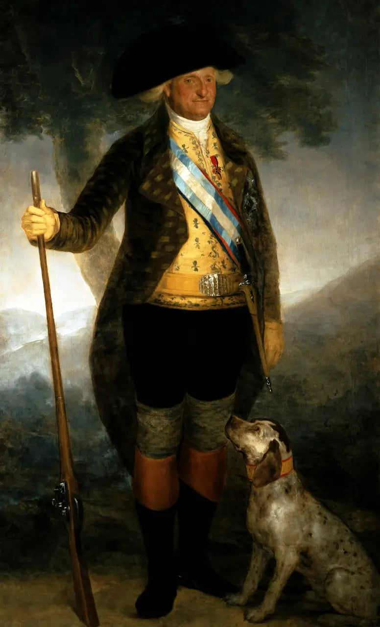 Porträt von Karl IV., König von Spanien - Francisco de Goya