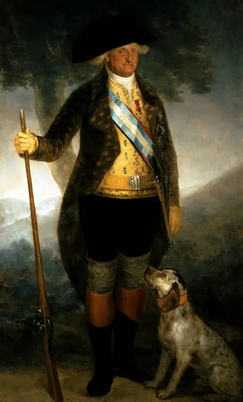 Porträt von Karl IV., König von Spanien - Francisco de Goya