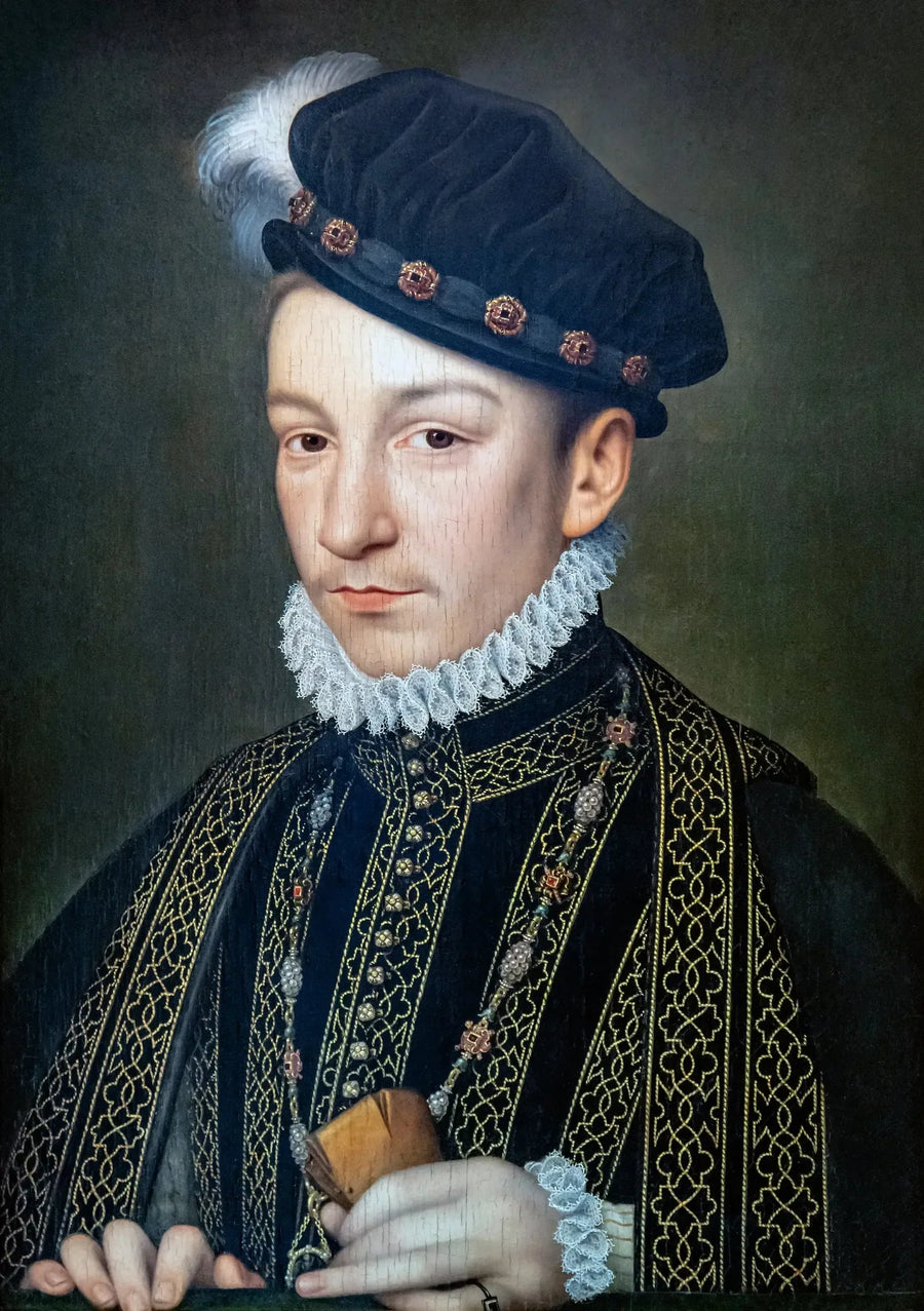 Portrait von Charles IX - François Clouet