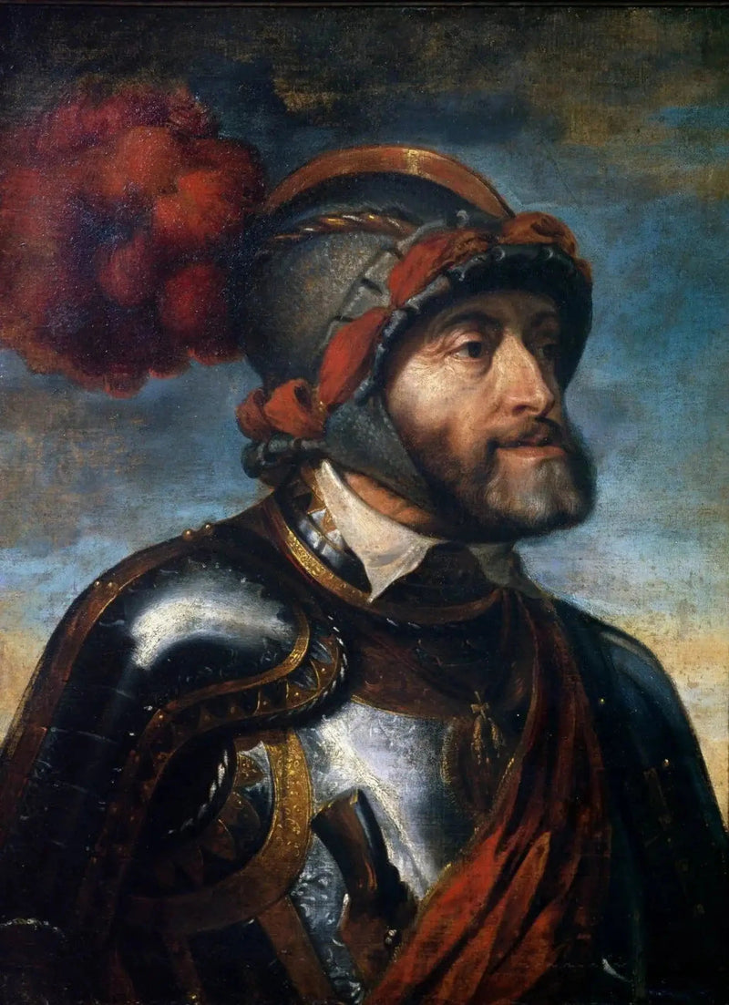 Porträt von Karl V. - Peter Paul Rubens