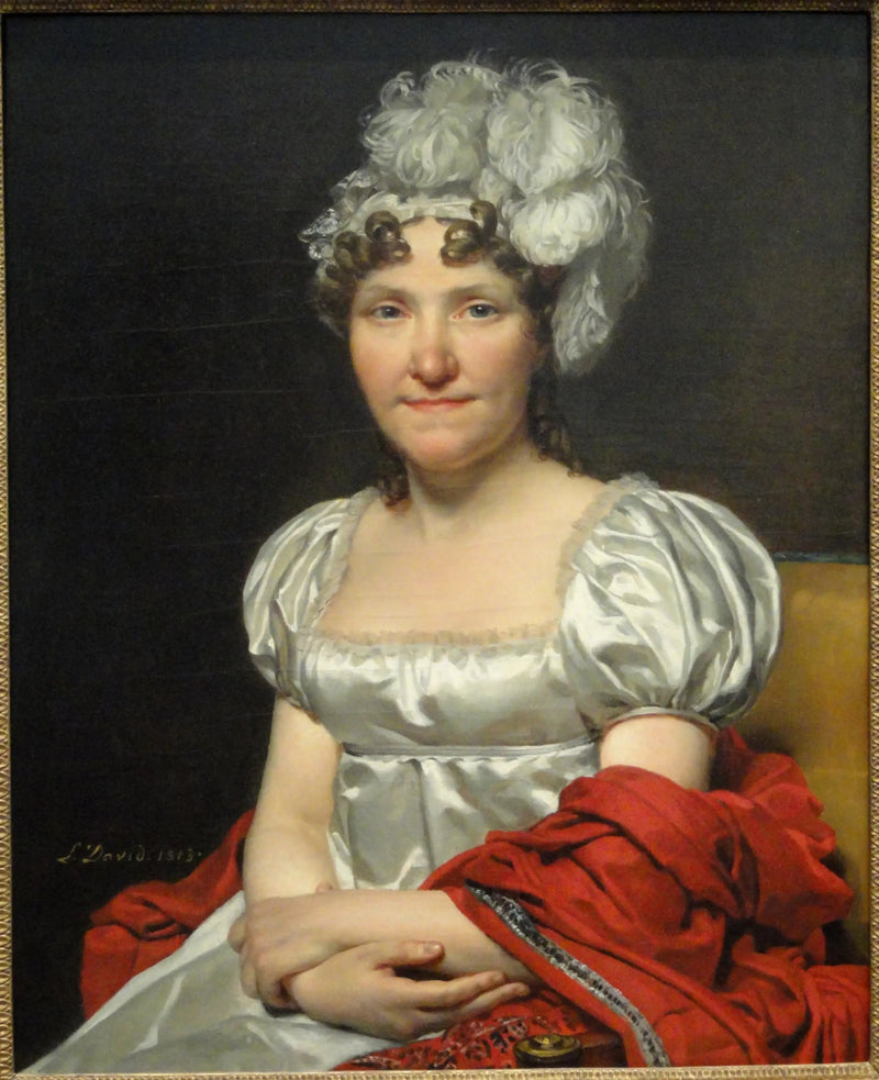 Porträt von Charlotte David - Jacques-Louis David