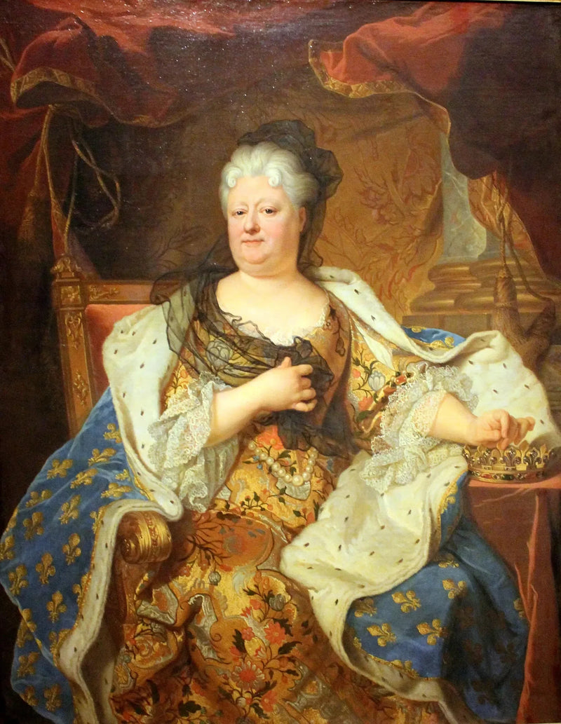 Porträt von Charlotte-Elisabeth von Bayern - Hyacinthe Rigaud